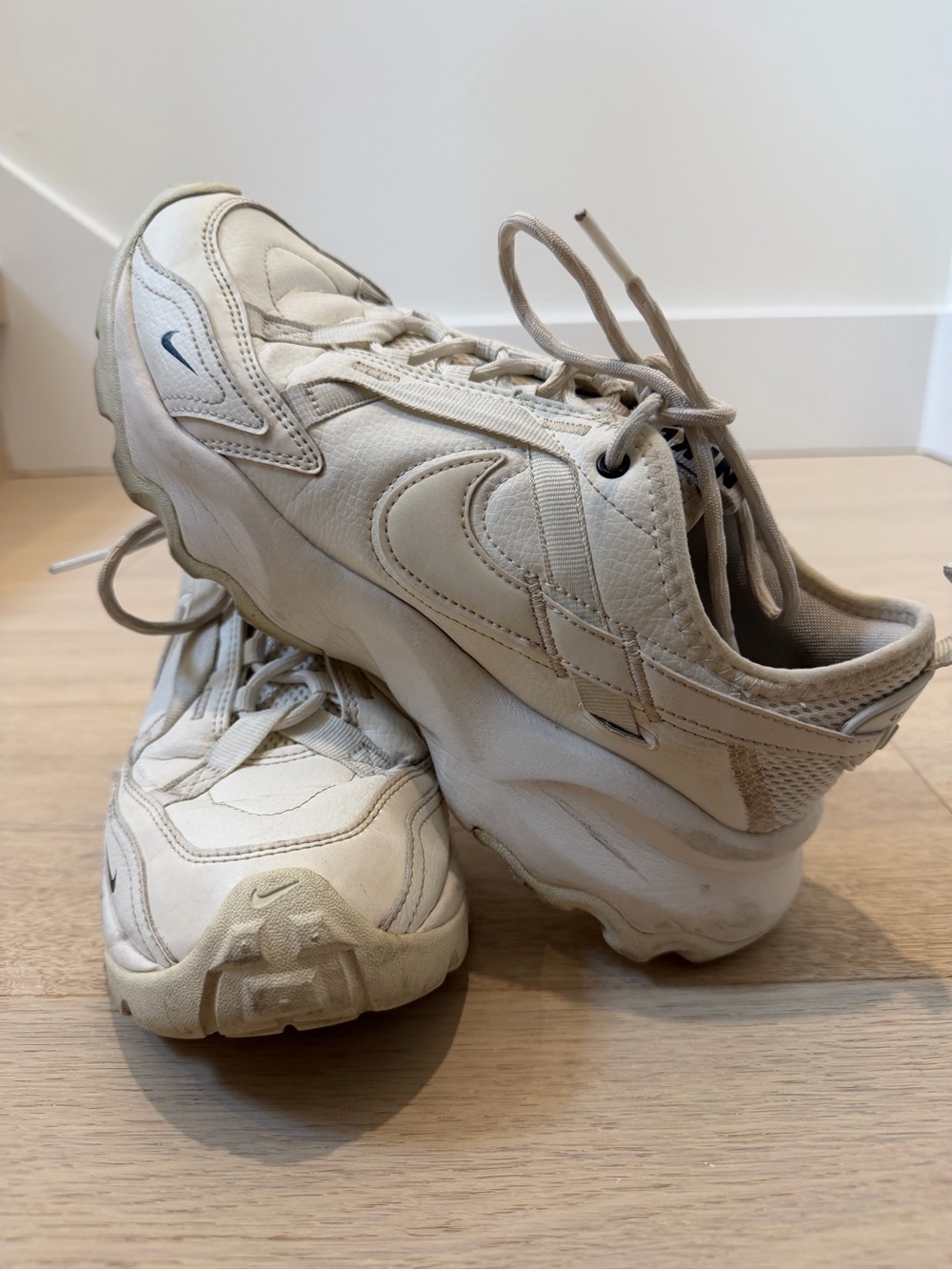 Nike TC 7900 Women's Cream/Tan Chunky Casual Sneakers